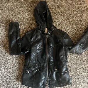 Free People Vegan Leather Jacket